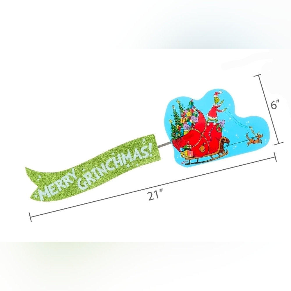 Grinch Animated Tree Topper - Green - Picture 5 of 6